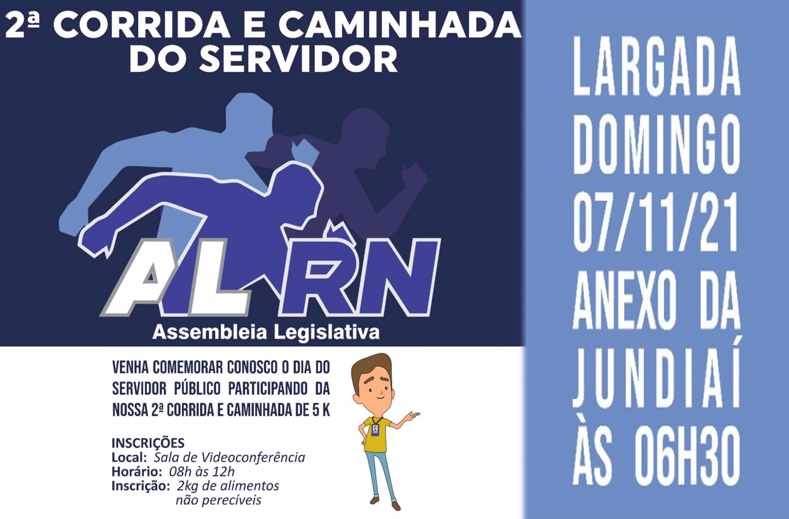 Assembleia Legislativa do RN realiza 2ª Corrida e Caminhada do Servidor –  Antenado – Por Eugênio Bezerra